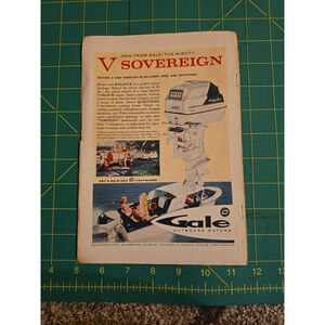 Gale Outboard Motors Vintage Advertising 1960